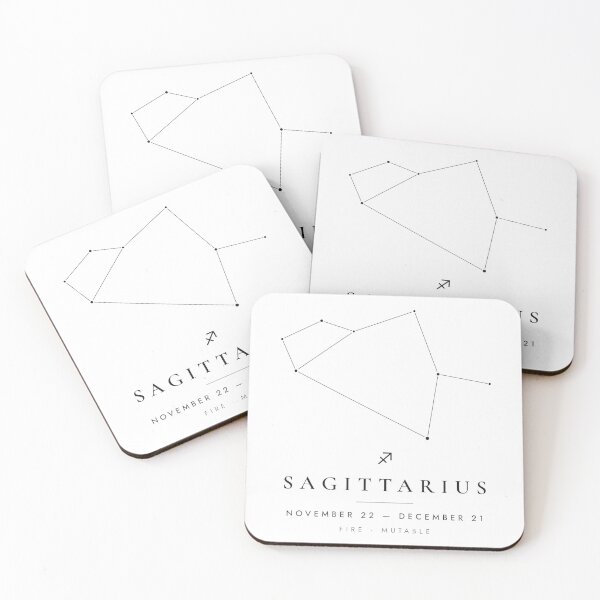 Item preview, Sagittarius Constellation | Real Sky Chart designed and sold by VestraDesign.