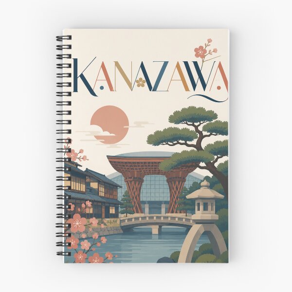 Item preview, Kanazawa Japan Kenrokuen, Higashi Chaya and Tsuzumi Gate designed and sold by Places On Earth.