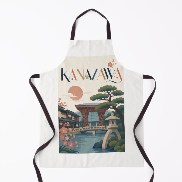 Item preview, Kanazawa Japan Kenrokuen, Higashi Chaya and Tsuzumi Gate designed and sold by Places On Earth.