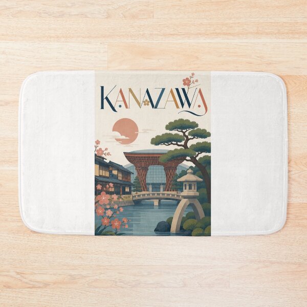 Item preview, Kanazawa Japan Kenrokuen, Higashi Chaya and Tsuzumi Gate designed and sold by Places On Earth.