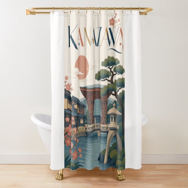 Item preview, Kanazawa Japan Kenrokuen, Higashi Chaya and Tsuzumi Gate designed and sold by Places On Earth.