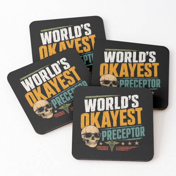 Item preview, World's Okayest Preceptor Medical Healthcare Educator Mentor Gift designed and sold by HumansStuck12.