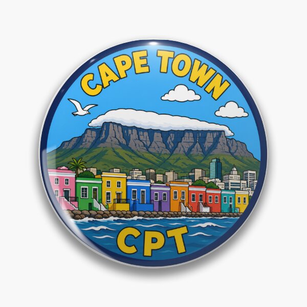 Item preview, Cape Town CPT Airport Code Travel Sticker designed and sold by Martin's_Design.