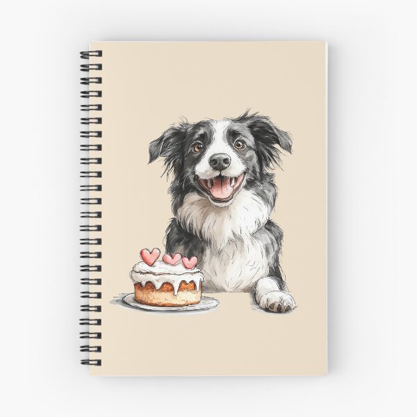 Item preview, Happy Birthday Cute Border Collie designed and sold by Erika Kaisersot.