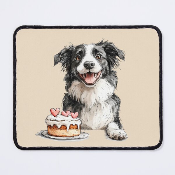 Item preview, Happy Birthday Cute Border Collie designed and sold by Erika Kaisersot.