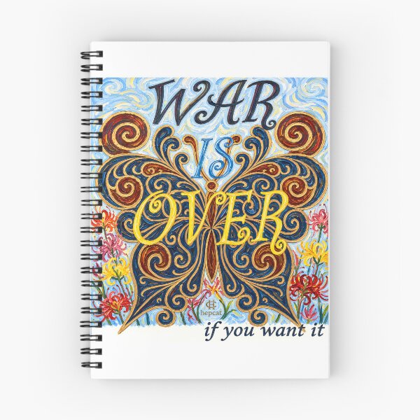 Item preview, War Is Over Butterfly Peace Art  designed and sold by hepcat-plus.
