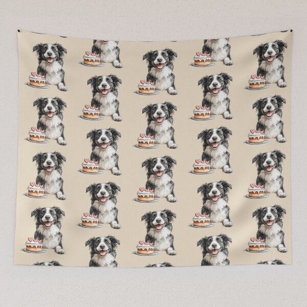 Item preview, Happy Birthday Cute Border Collie designed and sold by Erika Kaisersot.