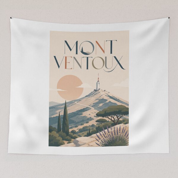 Item preview, Mont Ventoux Summit and Provence Landscape France designed and sold by Aryabek.