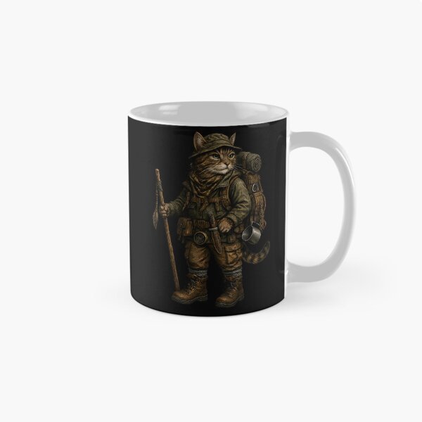 Item preview, Bushcraft Explorer Cat designed and sold by naturalsurvival.