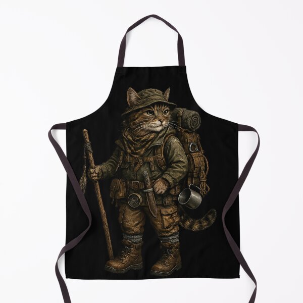 Item preview, Bushcraft Explorer Cat designed and sold by naturalsurvival.