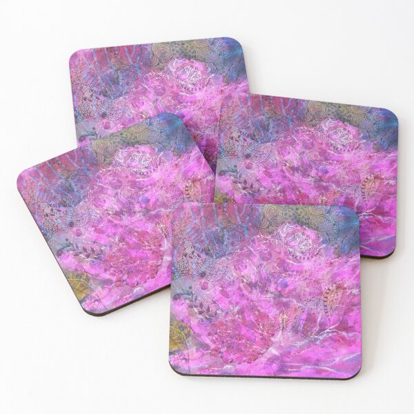 Item preview, Abstract Floral Mixed Media Design designed and sold by Kimberly Sells Studio.