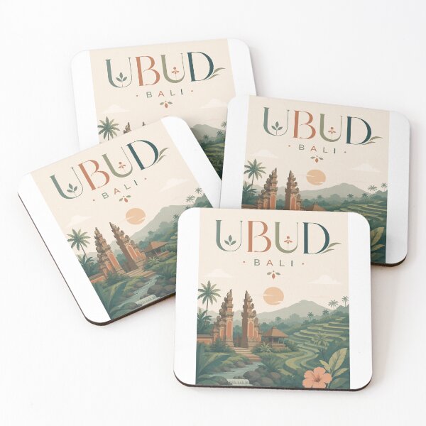 Item preview, Ubud Bali Rice Terraces and Candi Bentar Indonesia designed and sold by Aryabek.