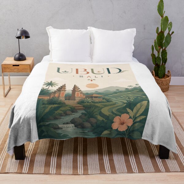 Item preview, Ubud Bali Rice Terraces and Candi Bentar Indonesia designed and sold by Aryabek.