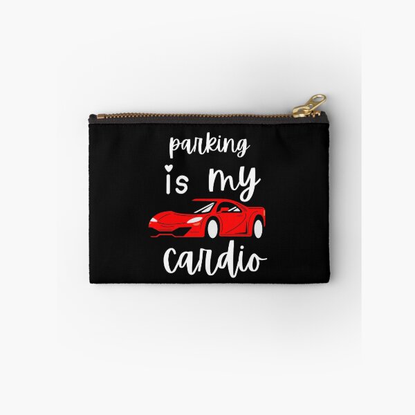 Item preview, Parking Is My Cardio - Funny Red Sports Car designed and sold by KromaDesignLab.