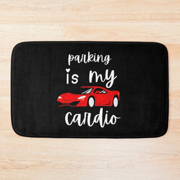 Item preview, Parking Is My Cardio - Funny Red Sports Car designed and sold by KromaDesignLab.