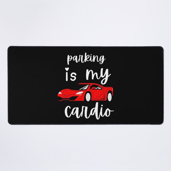 Item preview, Parking Is My Cardio - Funny Red Sports Car designed and sold by KromaDesignLab.