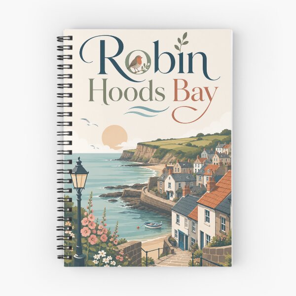Item preview, Robin Hood's Bay North Yorkshire Fishing Village England designed and sold by Aryabek.