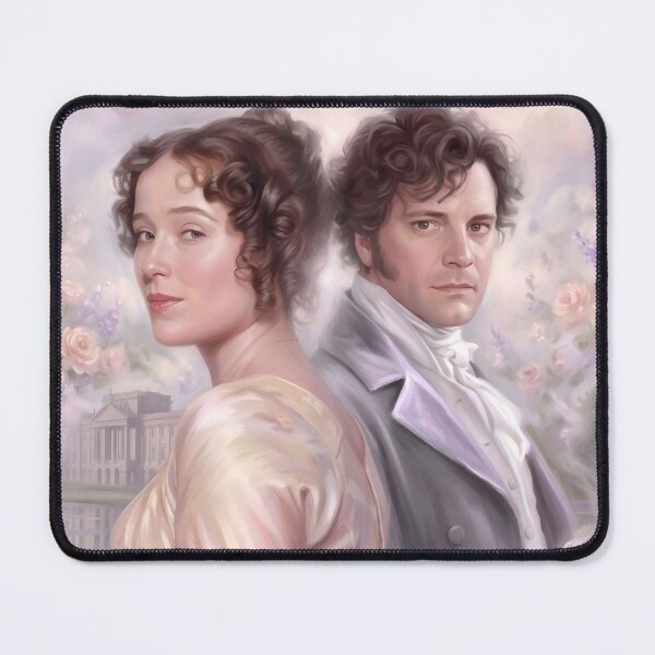 Item preview, Elizabeth and Darcy in Bloom designed and sold by ARTROGAN.
