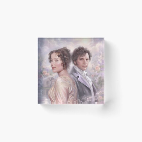 Item preview, Elizabeth and Darcy in Bloom designed and sold by ARTROGAN.