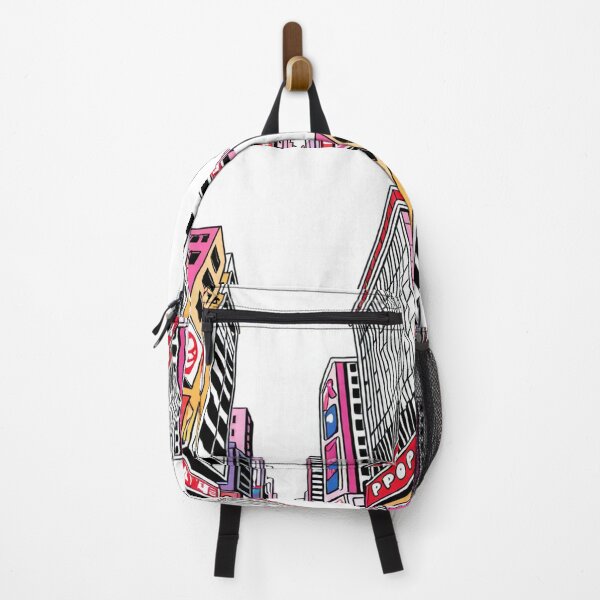 Item preview, Art - Stylized Urban Scene, Design Inspired by Japanese Aesthetics designed and sold by Reverso-Design.