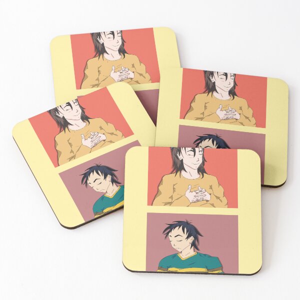 Item preview, Anime-style portraits and two different reactions. designed and sold by Ariel-Morales.