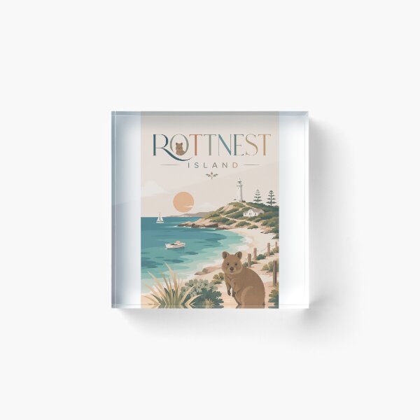 Item preview, Rottnest Island Wadjemup and Bathurst Lighthouse Western Australia designed and sold by Aryabek.