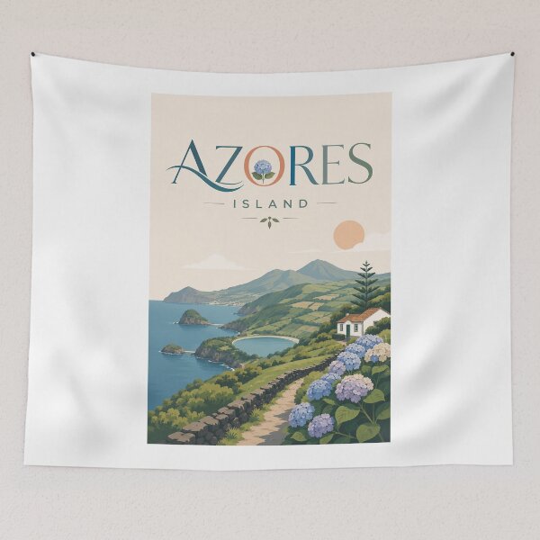 Item preview, Azores Island São Miguel Coastline and Atlantic Portugal designed and sold by Aryabek.