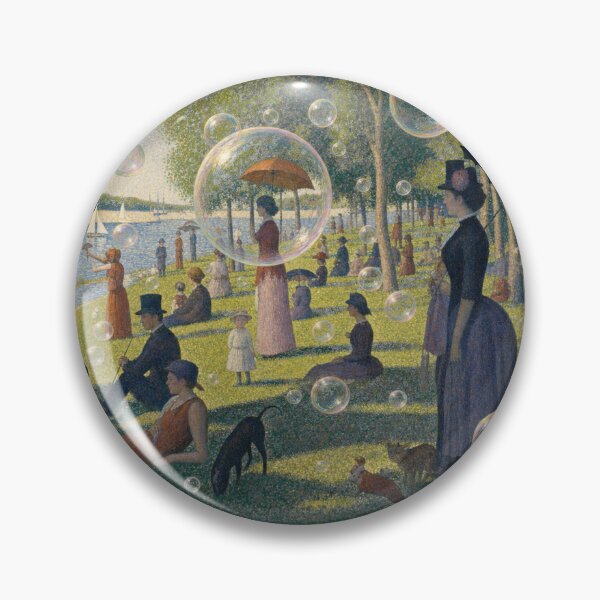 Item preview, Bubble Invasion at La Grande Jatte designed and sold by GoverArt.