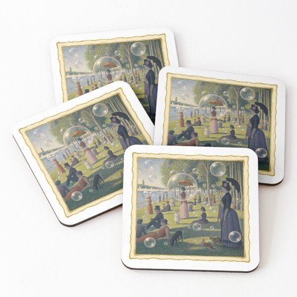 Item preview, Bubble Invasion at La Grande Jatte designed and sold by GoverArt.