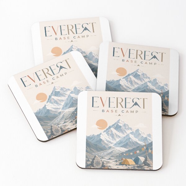 Item preview, Everest Base Camp Khumbu Glacier and Sagarmatha Nepal designed and sold by Aryabek.