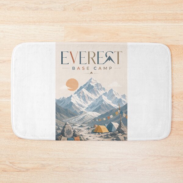 Item preview, Everest Base Camp Khumbu Glacier and Sagarmatha Nepal designed and sold by Aryabek.