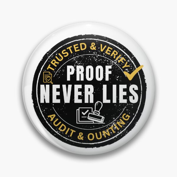 Item preview, Proof Never Lies Accountant T-Shirt | Audit CPA Accounting Humor Graphic Tee designed and sold by FCA SIR MERCH .