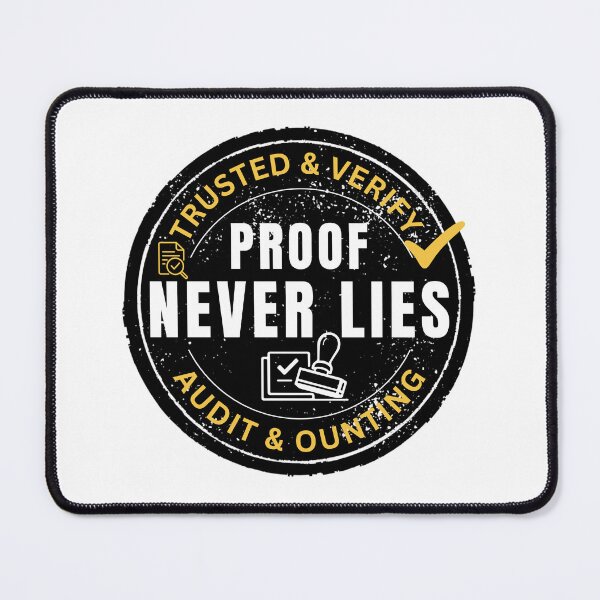 Item preview, Proof Never Lies Accountant T-Shirt | Audit CPA Accounting Humor Graphic Tee designed and sold by FCA SIR MERCH .