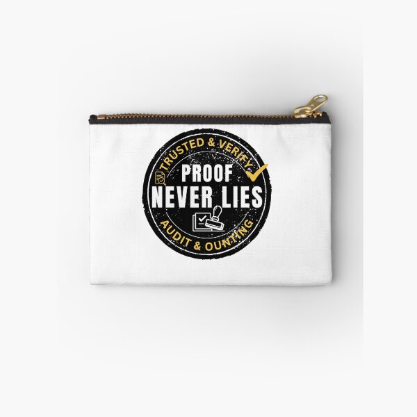 Item preview, Proof Never Lies Accountant T-Shirt | Audit CPA Accounting Humor Graphic Tee designed and sold by FCA SIR MERCH .