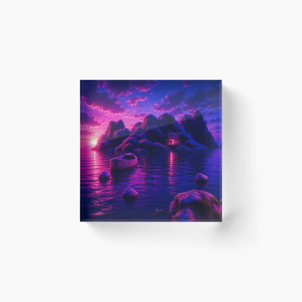 Item preview, Island of Hope.(Cyberpunk Remaster) designed and sold by MaxDreamsArt.