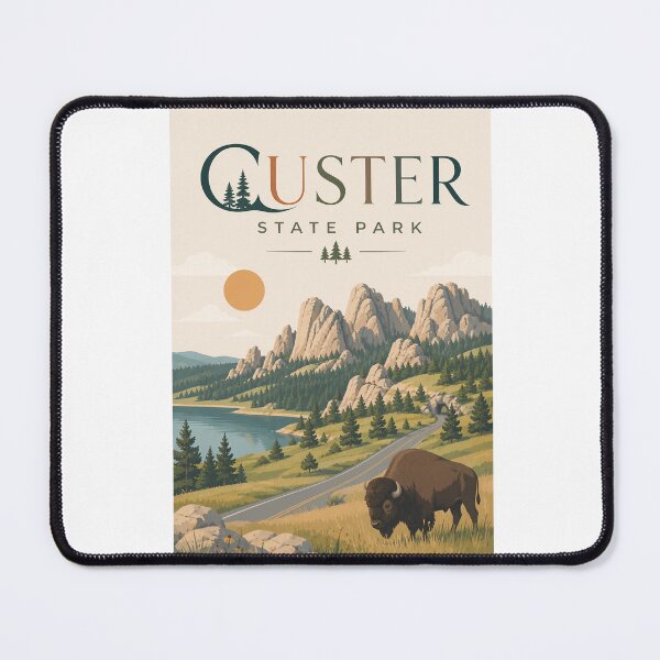 Item preview, Custer State Park Needles Highway and Black Hills South Dakota designed and sold by Aryabek.