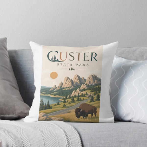 Item preview, Custer State Park Needles Highway and Black Hills South Dakota designed and sold by Aryabek.