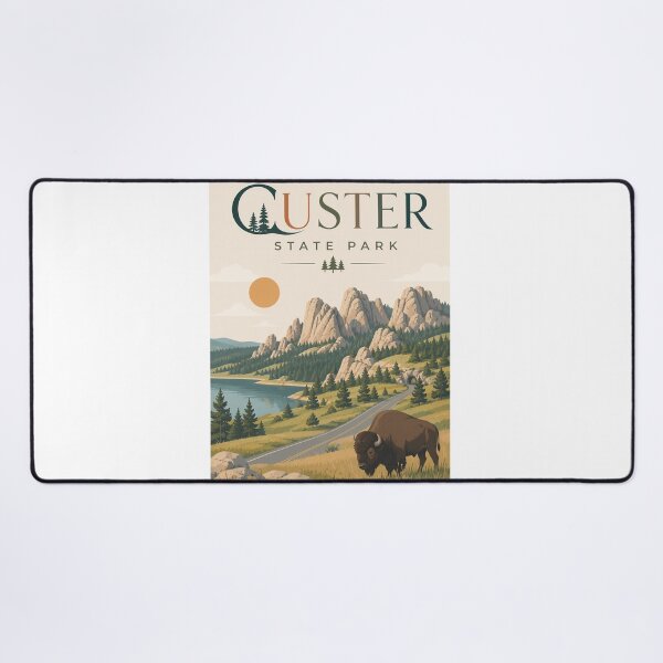 Item preview, Custer State Park Needles Highway and Black Hills South Dakota designed and sold by Aryabek.