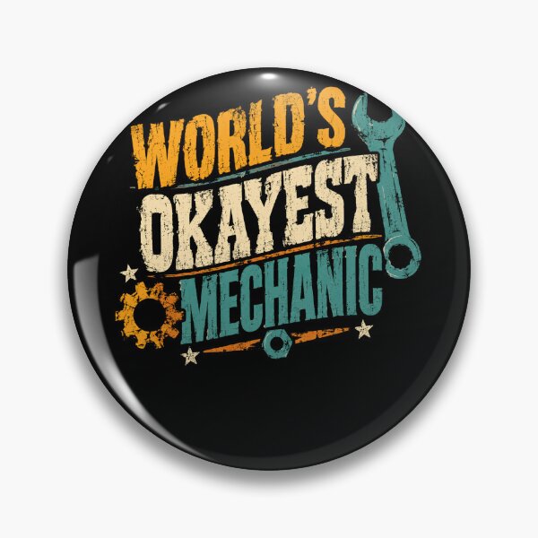 Item preview, World's Okayest Mechanic Auto Repair Technician Funny Automotive Gift designed and sold by HumansStuck12.