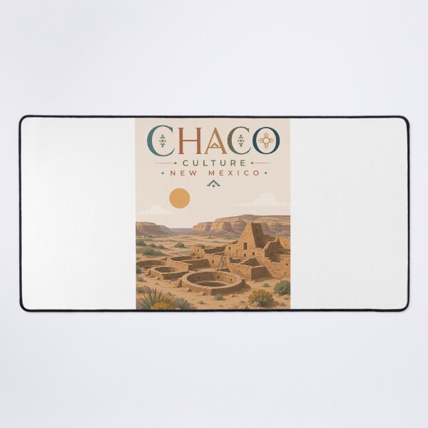 Item preview, Chaco Culture National Historical Park New Mexico Ancestral Puebloans designed and sold by Aryabek.