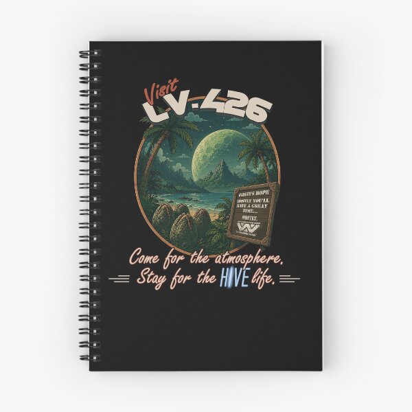 Item preview, Holiday on LV-426 designed and sold by SideQuest - Scribbled Chaos!.