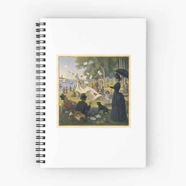 Item preview, Runaway Picnic Blanket at La Grande Jatte designed and sold by GoverArt.