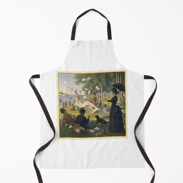 Item preview, Runaway Picnic Blanket at La Grande Jatte designed and sold by GoverArt.