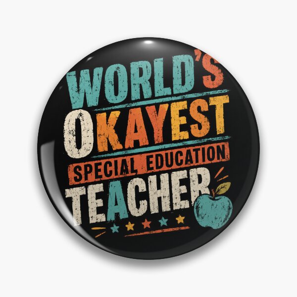 Item preview, World's Okayest Special Education Teacher Funny Educator Gift designed and sold by HumansStuck12.