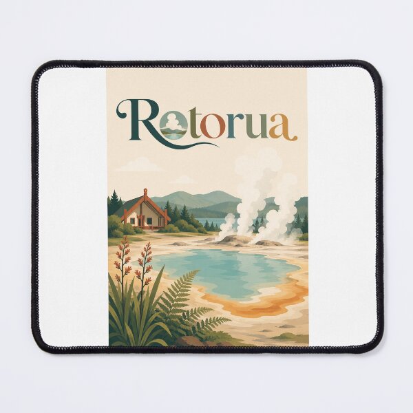 Item preview, Rotorua Geothermal Springs and Te Puia New Zealand designed and sold by Aryabek.