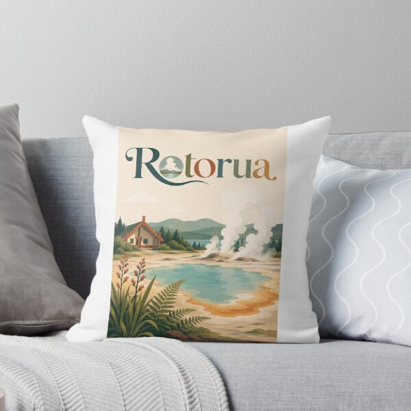 Item preview, Rotorua Geothermal Springs and Te Puia New Zealand designed and sold by Aryabek.