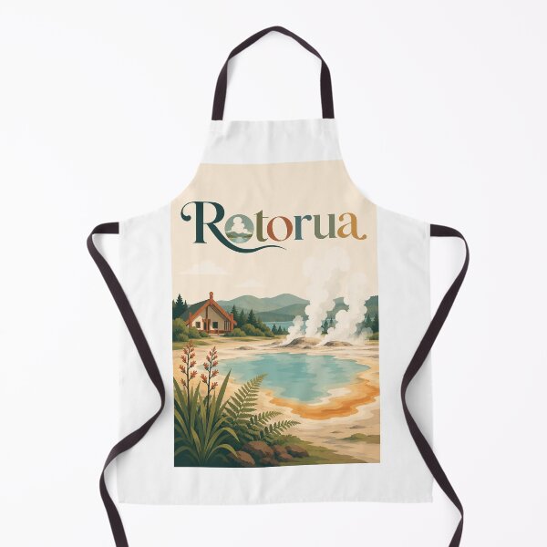 Item preview, Rotorua Geothermal Springs and Te Puia New Zealand designed and sold by Aryabek.