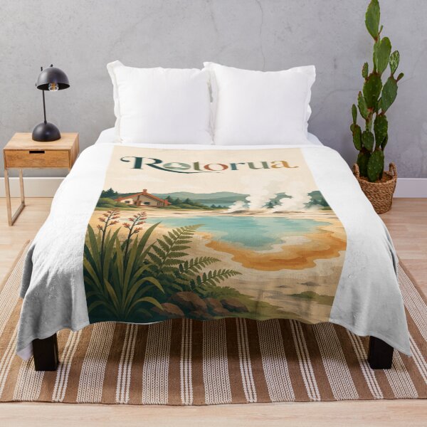 Item preview, Rotorua Geothermal Springs and Te Puia New Zealand designed and sold by Aryabek.