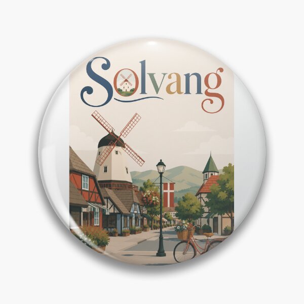 Item preview, Solvang Danish Heritage Village Santa Ynez Valley California designed and sold by Aryabek.