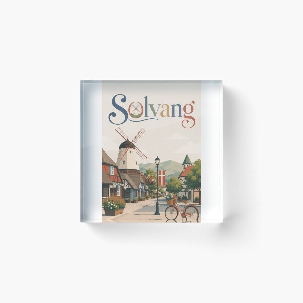 Item preview, Solvang Danish Heritage Village Santa Ynez Valley California designed and sold by Aryabek.